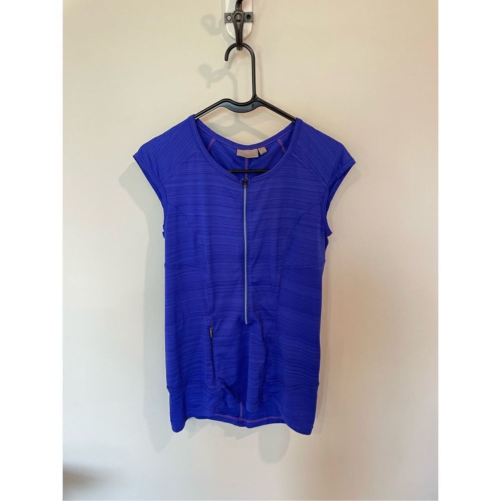 Athleta Navy Performance Tank Top